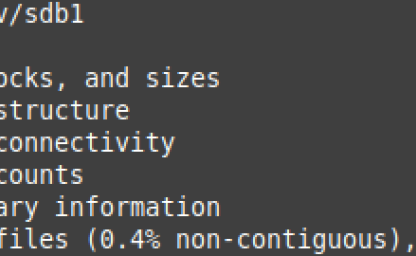 Linux: comprobar y reparar sistemas de ficheros de tipo EXT Linux: comprobar y reparar sistemas de ficheros de tipo EXT